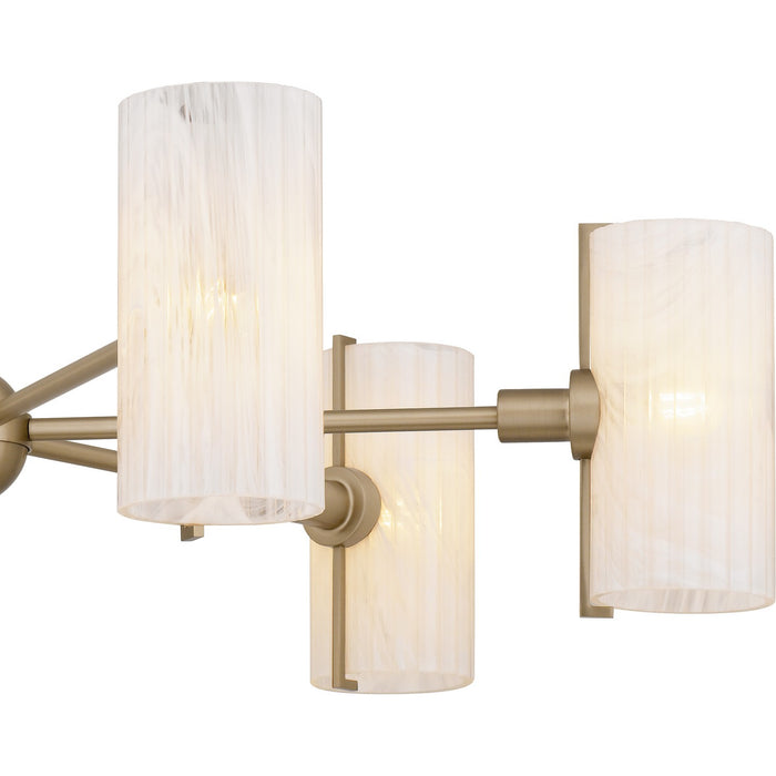 Myhouse Lighting Quoizel - CRR5036BGD - Six Light Chandelier - Curran - Bronze Gold