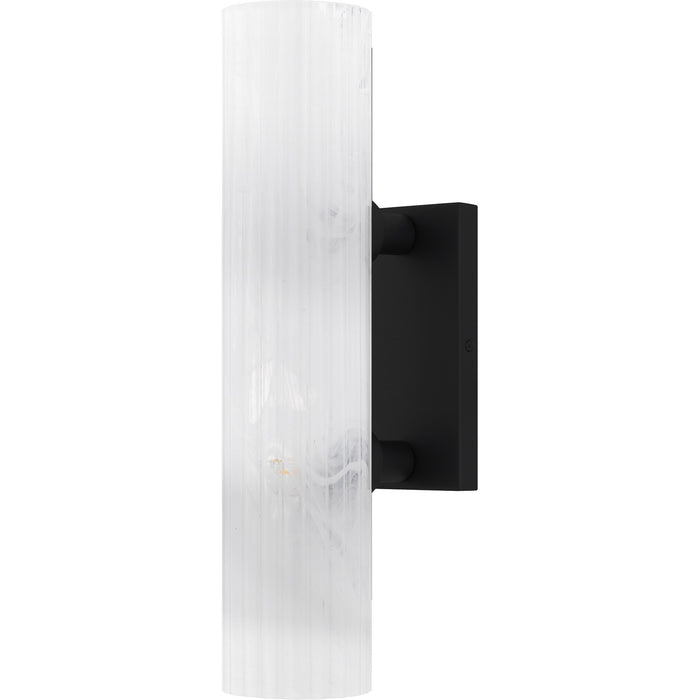 Myhouse Lighting Quoizel - CRR8805MBK - Two Light Wall Sconce - Curran - Matte Black