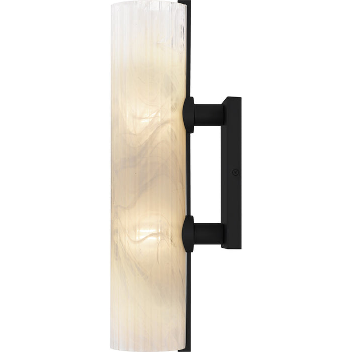 Myhouse Lighting Quoizel - CRR8805MBK - Two Light Wall Sconce - Curran - Matte Black