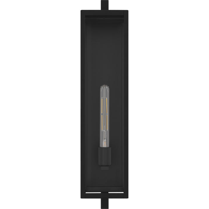 Myhouse Lighting Quoizel - DLE8406MBK - One Light Outdoor Wall Lantern - Dale - Matte Black