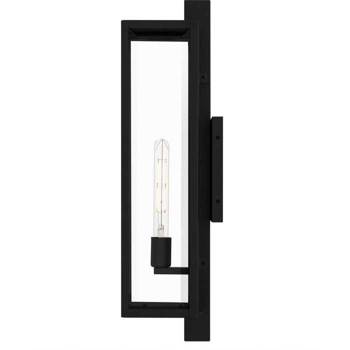 Myhouse Lighting Quoizel - DLE8406MBK - One Light Outdoor Wall Lantern - Dale - Matte Black