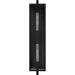 Myhouse Lighting Quoizel - DLE8407MBK - Two Light Outdoor Wall Lantern - Dale - Matte Black