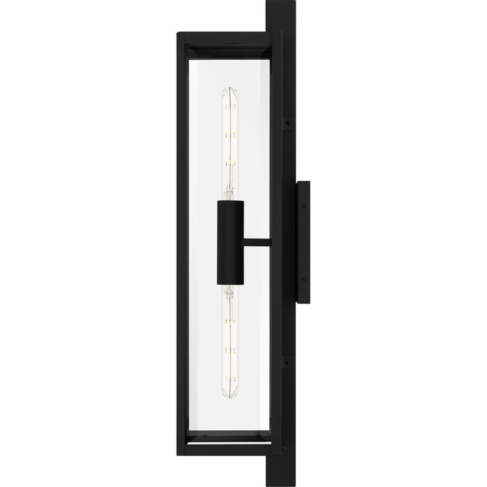 Myhouse Lighting Quoizel - DLE8407MBK - Two Light Outdoor Wall Lantern - Dale - Matte Black