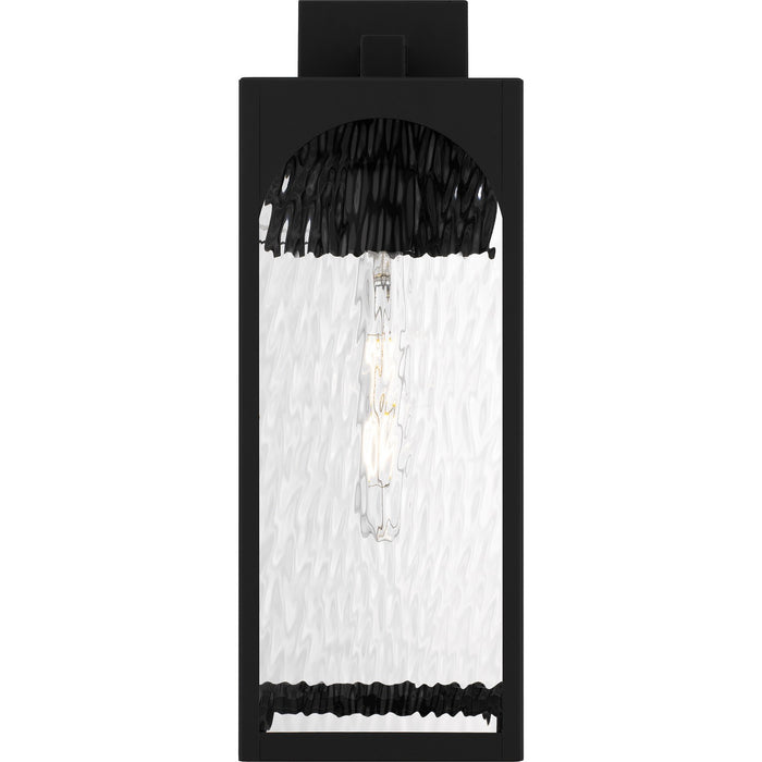 Myhouse Lighting Quoizel - DLG8407MBK - One Light Outdoor Wall Lantern - Dallington - Matte Black