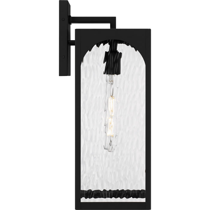 Myhouse Lighting Quoizel - DLG8407MBK - One Light Outdoor Wall Lantern - Dallington - Matte Black