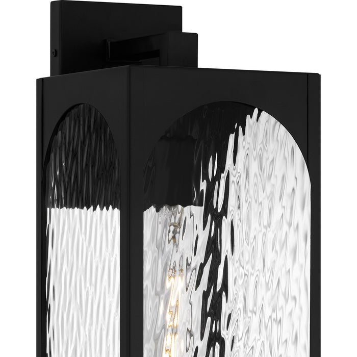 Myhouse Lighting Quoizel - DLG8407MBK - One Light Outdoor Wall Lantern - Dallington - Matte Black