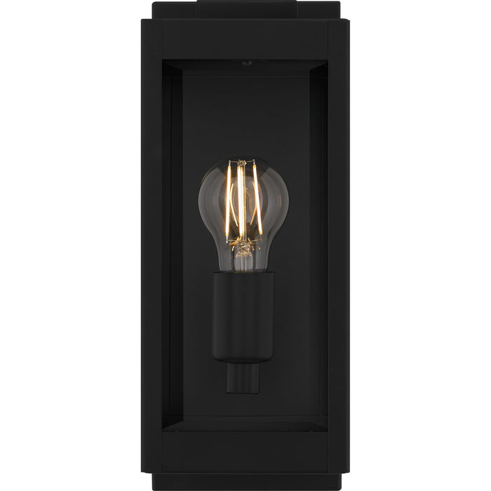 Myhouse Lighting Quoizel - EVR8405EK - One Light Outdoor Wall Lantern - Eastover - Earth Black