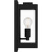 Myhouse Lighting Quoizel - EVR8405EK - One Light Outdoor Wall Lantern - Eastover - Earth Black