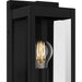 Myhouse Lighting Quoizel - EVR8405EK - One Light Outdoor Wall Lantern - Eastover - Earth Black