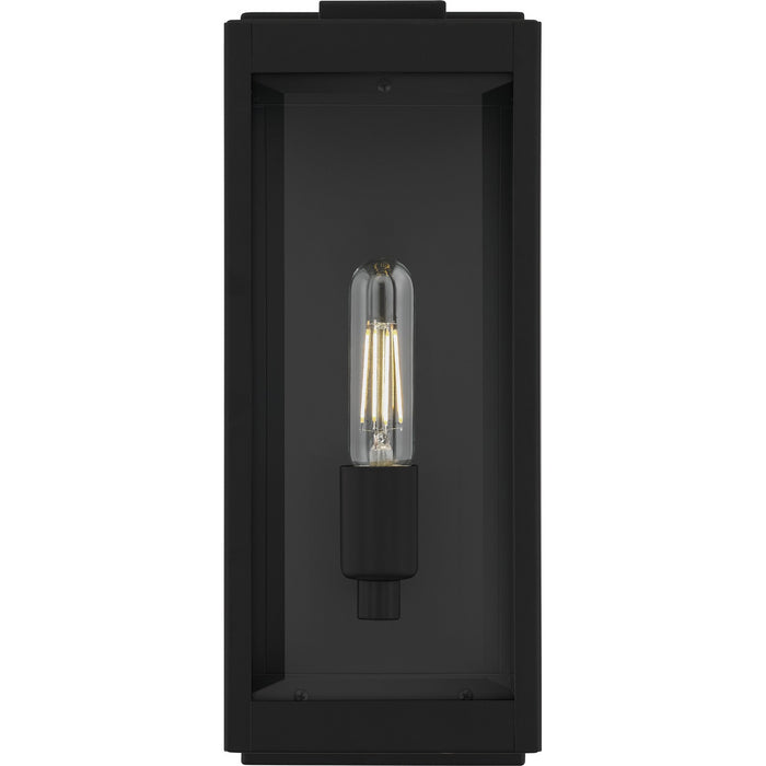 Myhouse Lighting Quoizel - EVR8406EK - One Light Outdoor Wall Lantern - Eastover - Earth Black