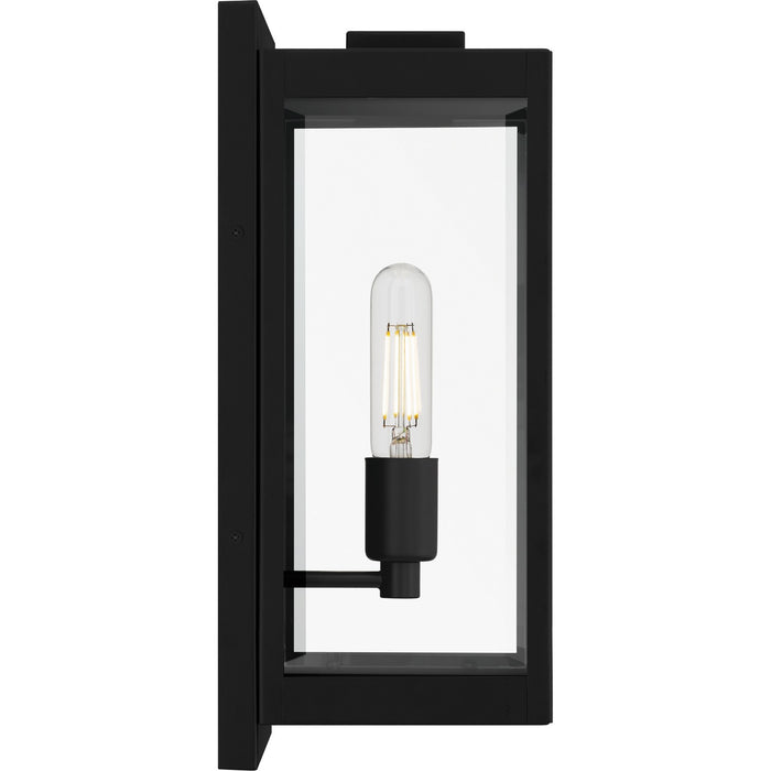 Myhouse Lighting Quoizel - EVR8406EK - One Light Outdoor Wall Lantern - Eastover - Earth Black