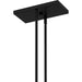 Myhouse Lighting Quoizel - FLD650MBK - Six Light Linear Chandelier - Foreland - Matte Black