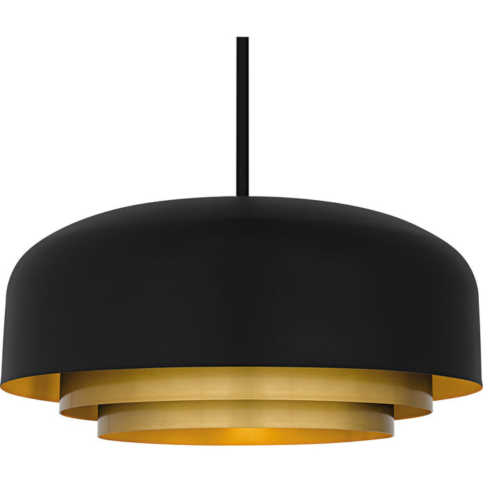 Myhouse Lighting Quoizel - FRK2822MBK - Four Light Pendant - Frankie - Matte Black