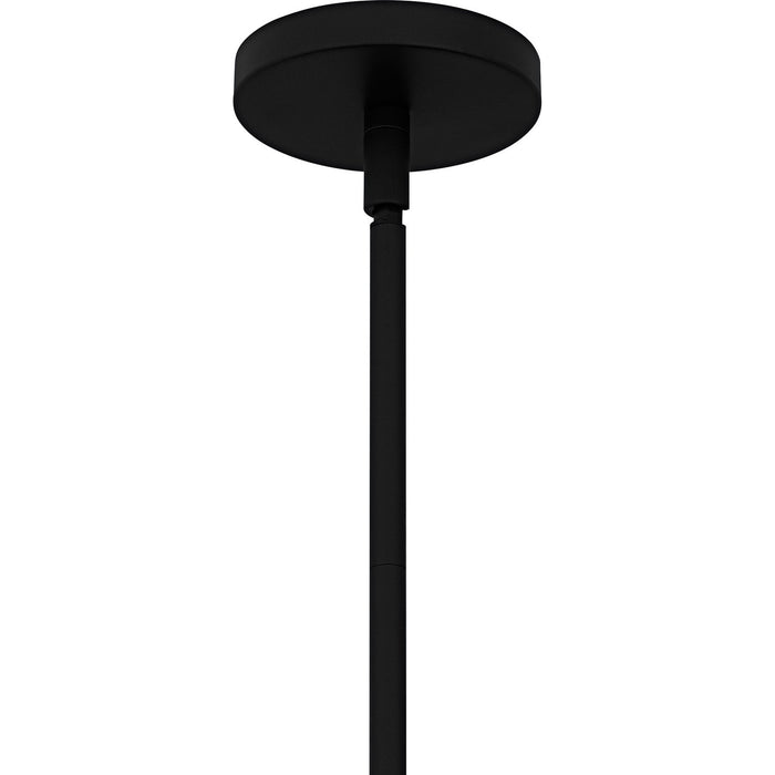 Myhouse Lighting Quoizel - FRK2822MBK - Four Light Pendant - Frankie - Matte Black