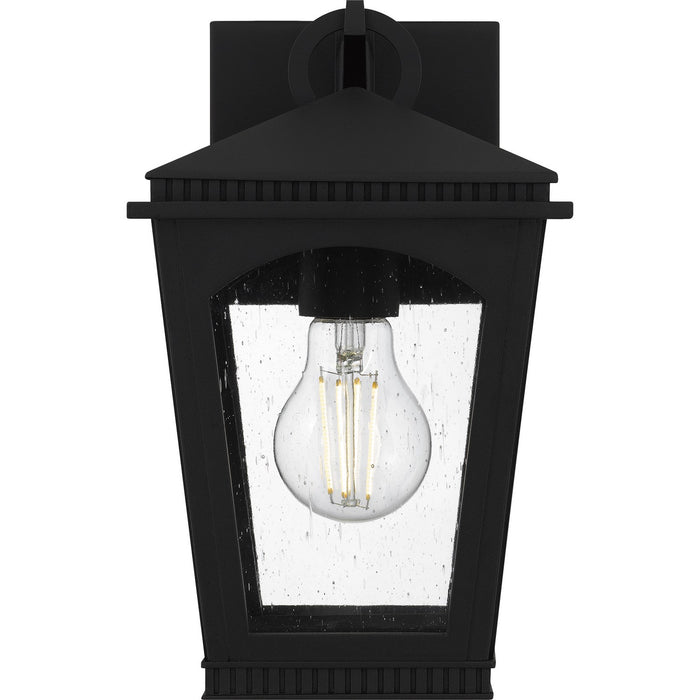 Myhouse Lighting Quoizel - HUK8406EK - One Light Outdoor Wall Lantern - Huck - Earth Black