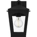 Myhouse Lighting Quoizel - HUK8406EK - One Light Outdoor Wall Lantern - Huck - Earth Black