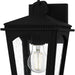 Myhouse Lighting Quoizel - HUK8406EK - One Light Outdoor Wall Lantern - Huck - Earth Black