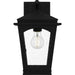 Myhouse Lighting Quoizel - HUK8408EK - One Light Outdoor Wall Lantern - Huck - Earth Black