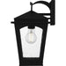 Myhouse Lighting Quoizel - HUK8408EK - One Light Outdoor Wall Lantern - Huck - Earth Black