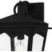 Myhouse Lighting Quoizel - HUK8410EK - One Light Outdoor Wall Lantern - Huck - Earth Black