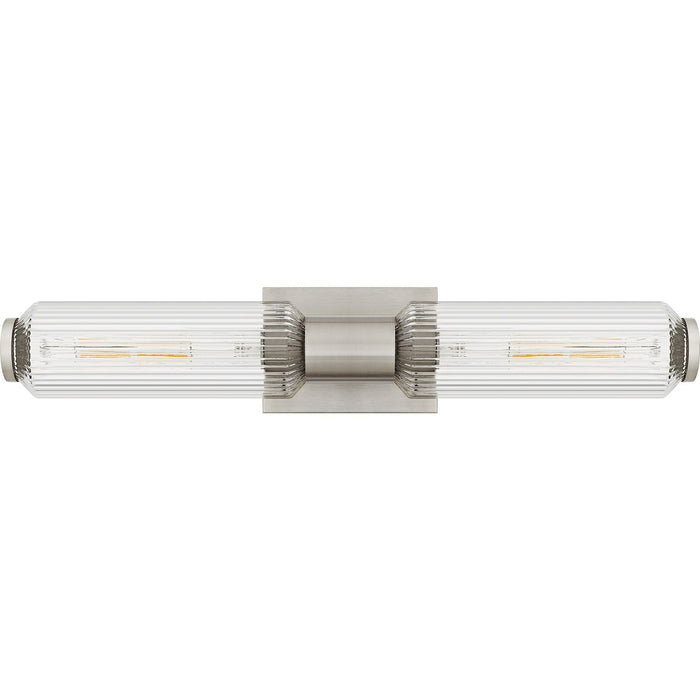 Myhouse Lighting Quoizel - HWS8524BN - Two Light Bath - Hawes - Brushed Nickel