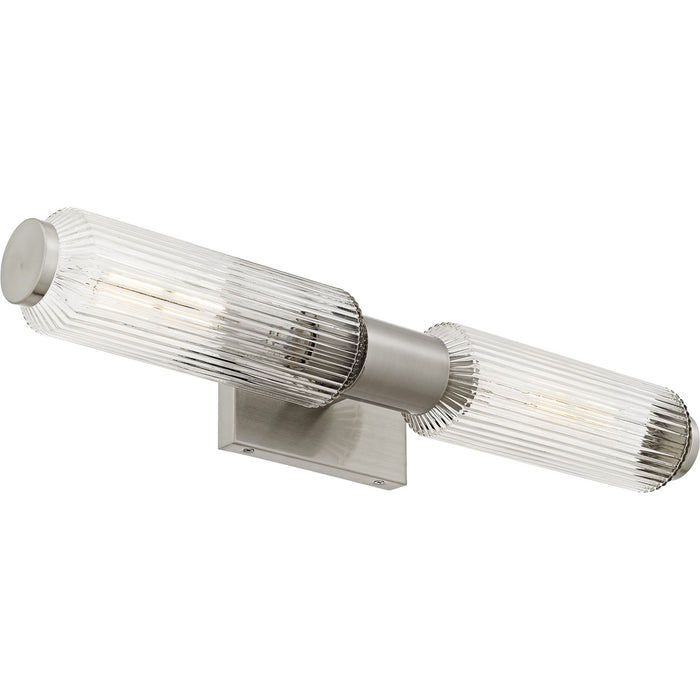 Myhouse Lighting Quoizel - HWS8524BN - Two Light Bath - Hawes - Brushed Nickel
