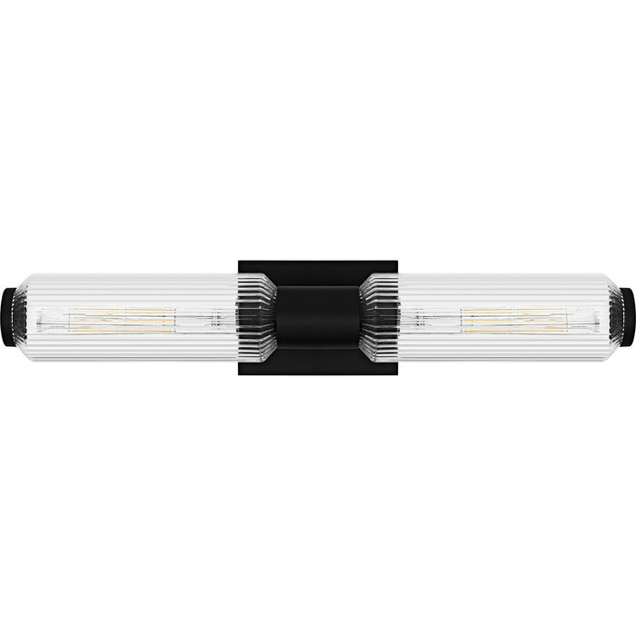 Myhouse Lighting Quoizel - HWS8524MBK - Two Light Bath - Hawes - Matte Black