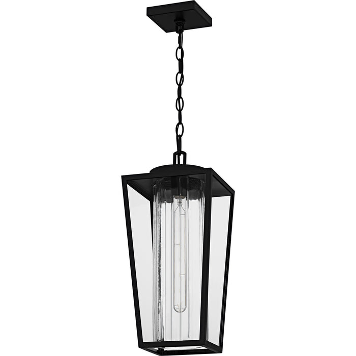 Myhouse Lighting Quoizel - JET1909MBK - One Light Outdoor Hanging Lantern - Jett - Matte Black
