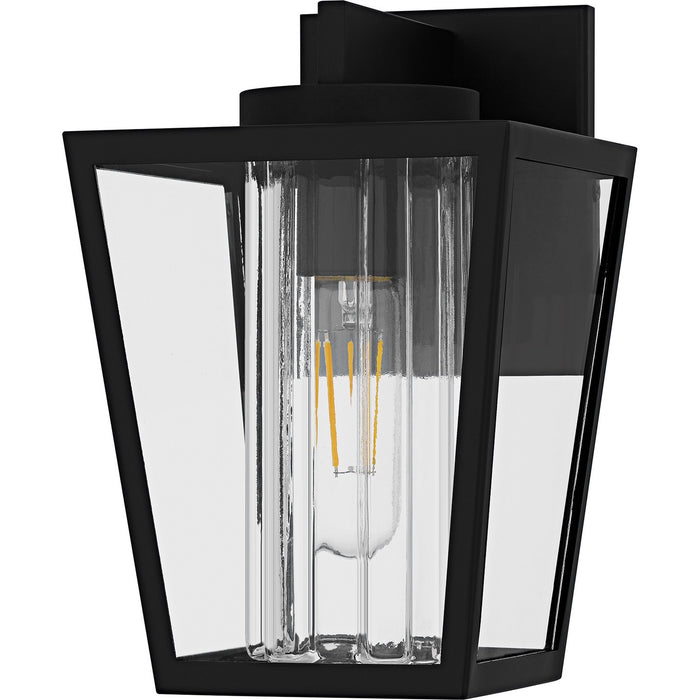 Myhouse Lighting Quoizel - JET8307MBK - One Light Outdoor Wall Lantern - Jett - Matte Black
