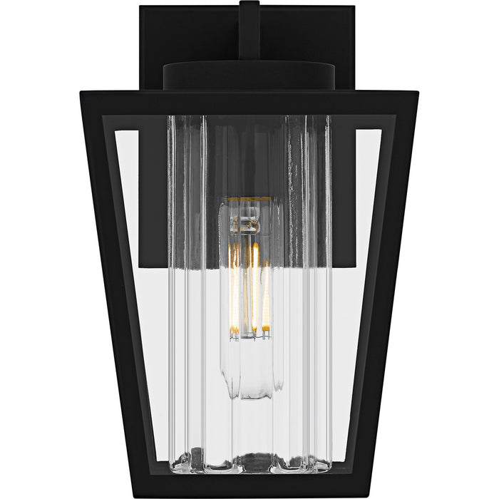 Myhouse Lighting Quoizel - JET8307MBK - One Light Outdoor Wall Lantern - Jett - Matte Black