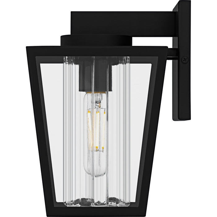 Myhouse Lighting Quoizel - JET8307MBK - One Light Outdoor Wall Lantern - Jett - Matte Black