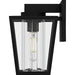 Myhouse Lighting Quoizel - JET8307MBK - One Light Outdoor Wall Lantern - Jett - Matte Black