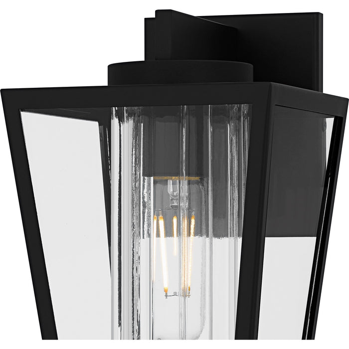 Myhouse Lighting Quoizel - JET8307MBK - One Light Outdoor Wall Lantern - Jett - Matte Black