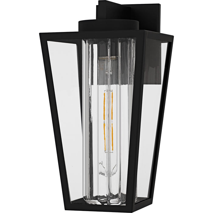 Myhouse Lighting Quoizel - JET8407MBK - One Light Outdoor Wall Lantern - Jett - Matte Black