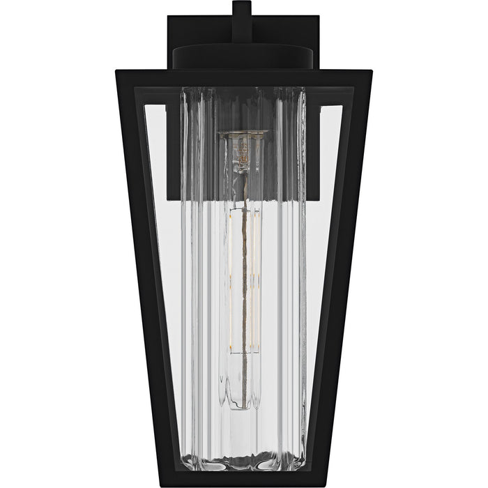Myhouse Lighting Quoizel - JET8407MBK - One Light Outdoor Wall Lantern - Jett - Matte Black