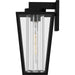 Myhouse Lighting Quoizel - JET8407MBK - One Light Outdoor Wall Lantern - Jett - Matte Black