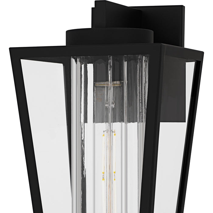 Myhouse Lighting Quoizel - JET8407MBK - One Light Outdoor Wall Lantern - Jett - Matte Black