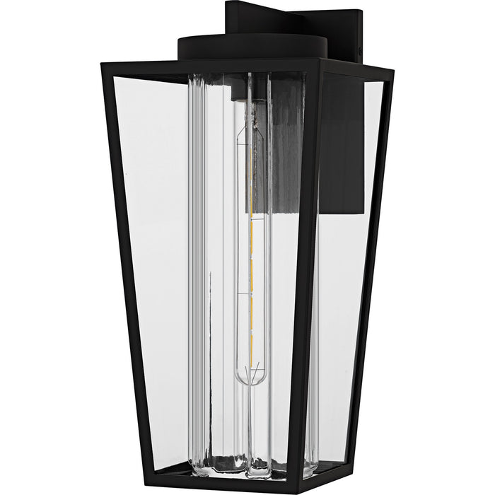 Myhouse Lighting Quoizel - JET8409MBK - One Light Outdoor Wall Lantern - Jett - Matte Black