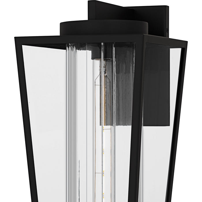 Myhouse Lighting Quoizel - JET8409MBK - One Light Outdoor Wall Lantern - Jett - Matte Black