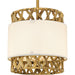 Myhouse Lighting Quoizel - KAT1510BRG - One Light Mini Pendant - Kate - Brushed Gold