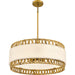 Myhouse Lighting Quoizel - KAT2824BRG - Five Light Pendant - Kate - Brushed Gold