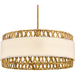 Myhouse Lighting Quoizel - KAT2824BRG - Five Light Pendant - Kate - Brushed Gold