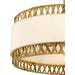 Myhouse Lighting Quoizel - KAT3124BRG - Four Light Fan Light - Kate - Brushed Gold