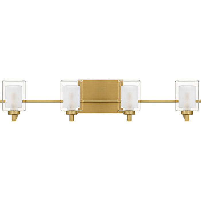 Myhouse Lighting Quoizel - KLT8604BRGLED - Four Light Bath - Kolt - Brushed Gold