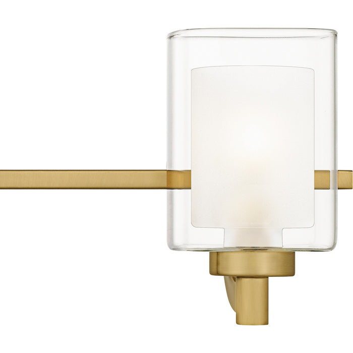 Myhouse Lighting Quoizel - KLT8604BRGLED - Four Light Bath - Kolt - Brushed Gold