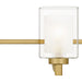 Myhouse Lighting Quoizel - KLT8604BRGLED - Four Light Bath - Kolt - Brushed Gold