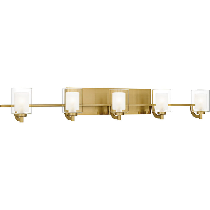 Myhouse Lighting Quoizel - KLT8605BRGLED - Five Light Bath - Kolt - Brushed Gold