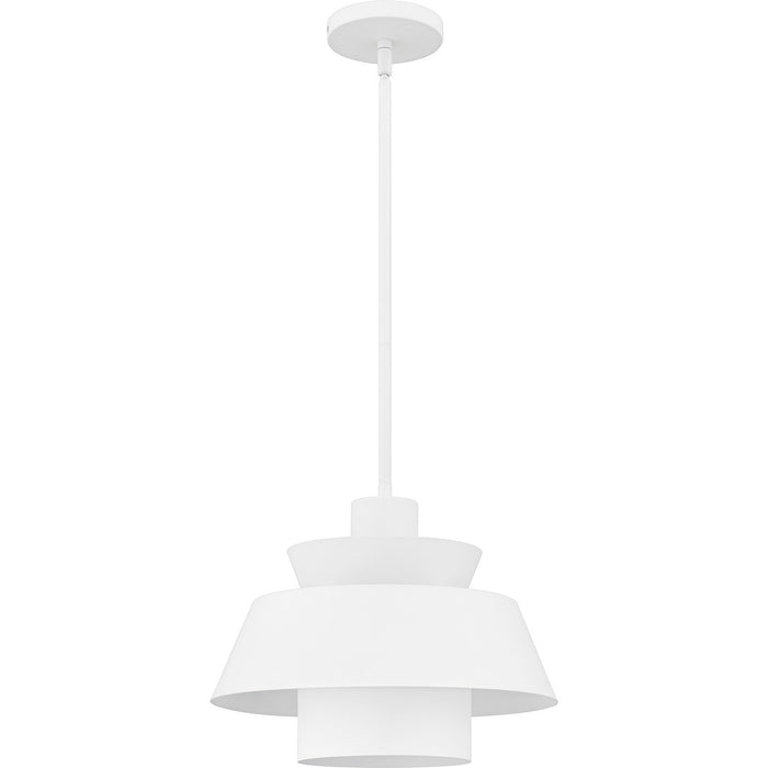 Myhouse Lighting Quoizel - LMI1814W - One Light Pendant - Lumi - Matte White