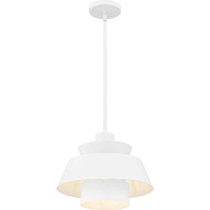 Myhouse Lighting Quoizel - LMI1814W - One Light Pendant - Lumi - Matte White