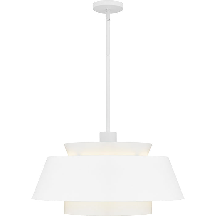 Myhouse Lighting Quoizel - LMI2824W - Three Light Pendant - Lumi - Matte White